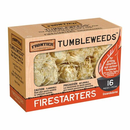 PATIOPLUS Tumbleweeds Clay Fire Starter, 3 in. PA3300605